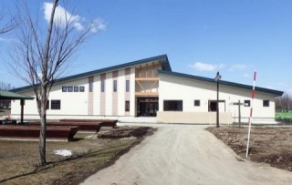 丘珠縄文遺跡体験学習館の外観