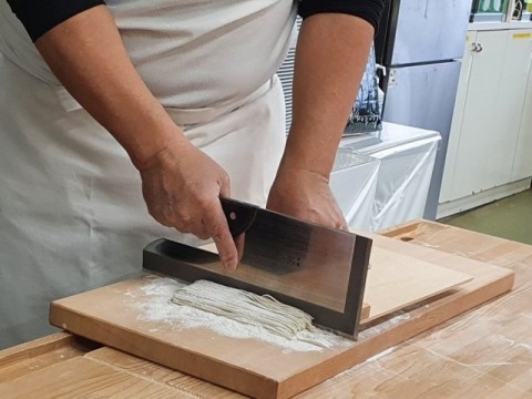 そば打ち体験