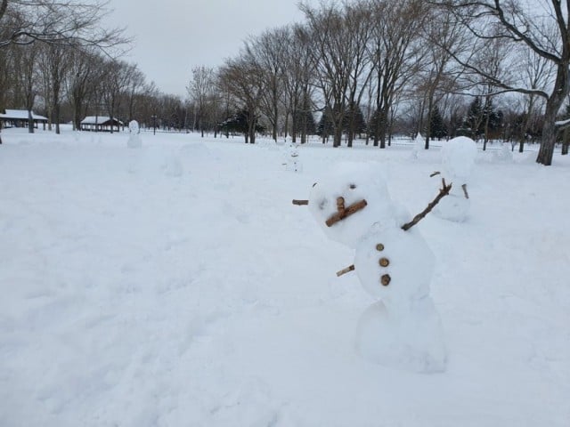 雪だるま広場画像